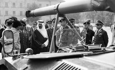Besuch einer Delegation aus Saudi Arabien im Jahr 1979.