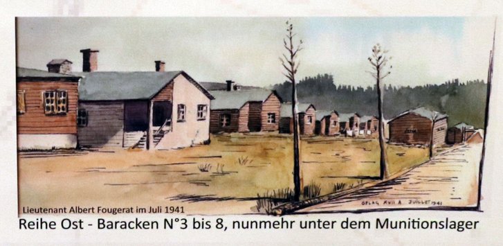 Darstellung eines Gefangenen des Oflag 17-A. (Foto: RedTD/Nikischer)