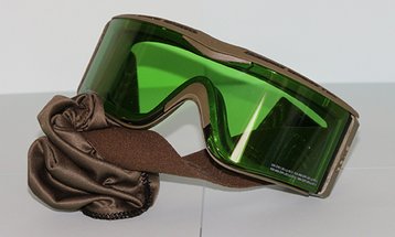 Eine Laserschutzbrille, die im ÖBH verwendet wird.