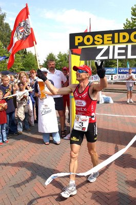 Luis Wildpanner - nun auch Weltmeister und Weltrekordhalter im Triple-Ultra-Triathlon mit 31h 47min. (Foto: HBF/Lechner)