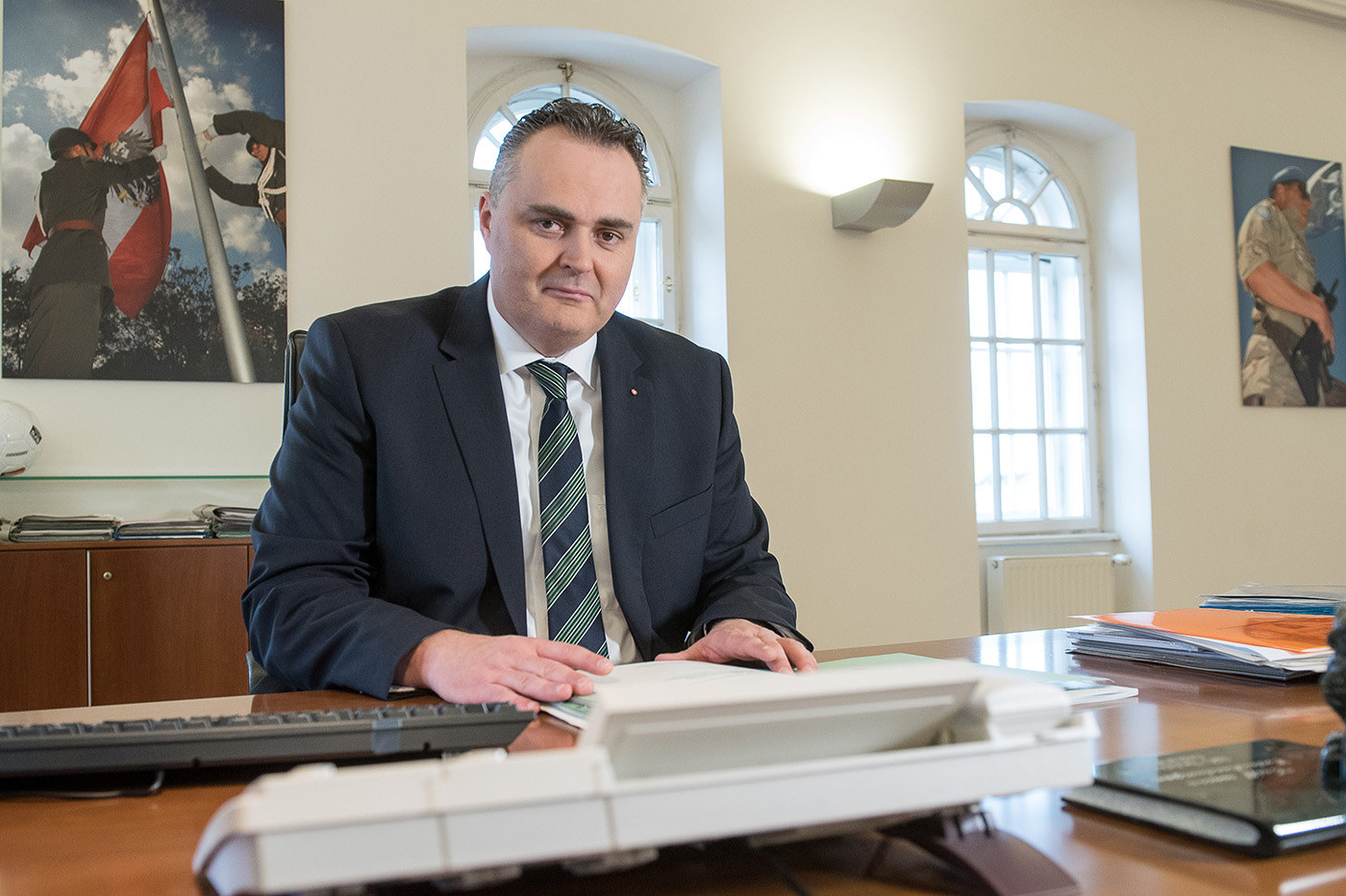 Im Gespräch Hans Peter Doskozil Truppendienst