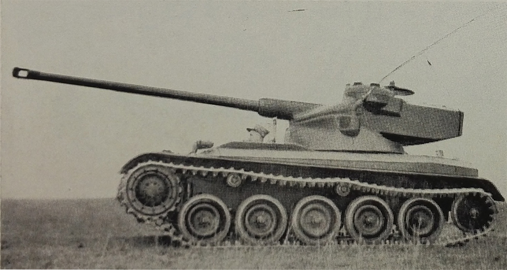 Leichter Panzer 51. Verwendung in den Aufklärungsbataillonen. (Foto: TD 4/1963)