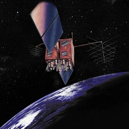 GPS BLOCK IIR Satellit: Wurde zwischen 1997 und 2004 ins Weltall geschossen. Derzeit sind noch zwölf dieser Satelliten operational. (Grafik: United States Government)
