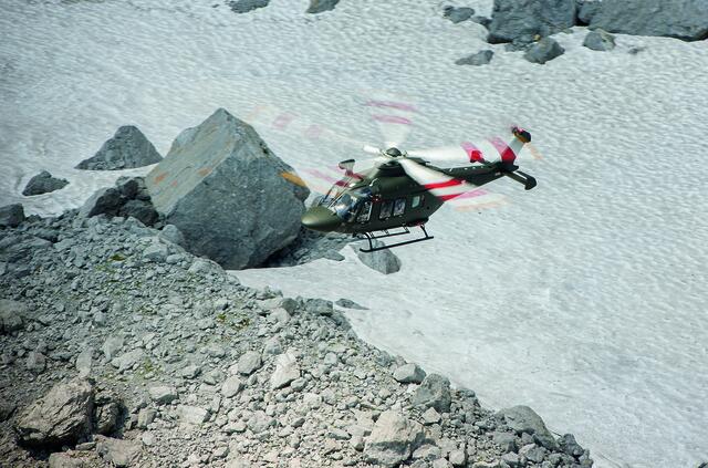 Der AW169 „Lion“ ist durch seine Leistung für den alpinen Einsatzraum und bei schwierigen Wetterbedingungen bestens geeignet. (Foto: Bundesheer/Horst Gorup)