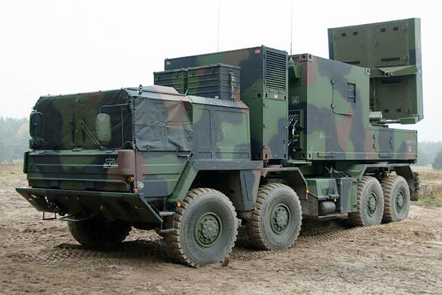 Die deutsche Feuerunterstützung verfügt über das Sensorsystem Counter Battery Radar (COBRA). (Foto: Bundeswehr)
