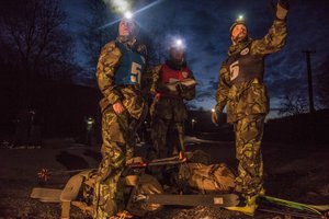 Die Wettbewerbstage dauerten bis in die Nacht hinein. (Foto: Tschechische Armee)