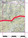 Frontabschnitt bei St. Veit an der Gölsen. (Karte: BEV; RedTD/Keusch)