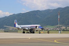 Jugoslawiens ehemalige "Air Force One" am Fliegerhorst Hinterstoisser in Zeltweg. (Foto: RedTD/Gerold Keusch) 