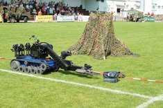 Teilautonome Kampfmittelbeseitigung während einer Übung ... (Foto: Bundesheer)