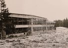 Eine Halle während der Bauphase. (Foto: Stadtarchiv St. Valentin)  