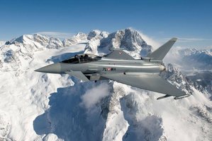 Ein Eurofighter des Österreichischen Bundesheeres im Einsatz. (Foto: Bundesheer/Markus Zinner)