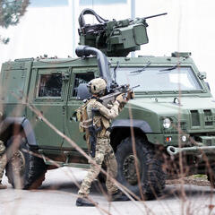 Geschütztes Mehrzweckfahrzeug „Husar“. (Foto: Bundesheer/Thomas Puntigam)