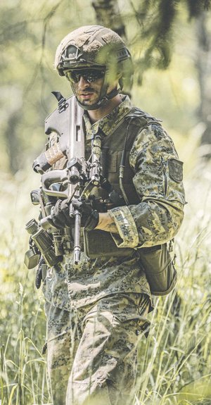 Panzergrenadier am Gefechtsfeld. (Foto: Bundesheer/Rainer Zisser)