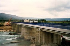 Die Fliegerbrücke nach ihrer Fertigstellung. (Foto: Archiv Martinovic) 