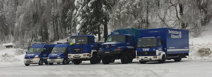 Unterstützung kam auch vom Technischen Hilfswerk aus Deutschland. (Foto: Gutmann)