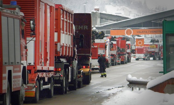 Der Grenzübertritt gestaltete sich problemlos. (Foto: Gutmann)