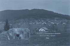 Leichter MG-Bunker (Modell 37) bei Satov in Südmähren. (Foto: Militärhistorisches Museum Prag)