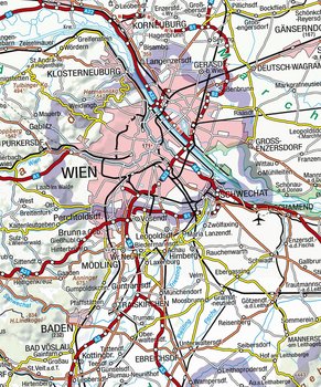 Der Großraum von Wien. (Karte: BEV)