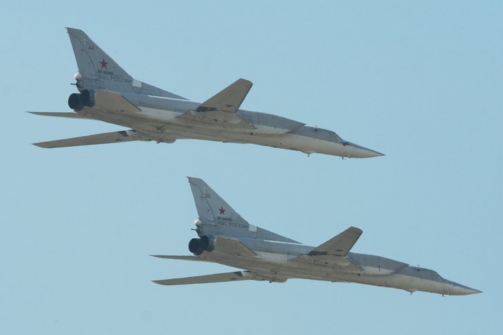 Zwei russische Tupolew Tu-22M3. (Foto: Alan Wilson)