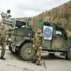 Ein Team des Zentrums für Geoinformationswesen der Bundeswehr/Dezernat Einsatzvermessung vermaß den TÜPl Hochfilzen mit seinem Spezialfahrzeug „Eagle“ IV zentimetergenau. (Foto: Bundesheer)