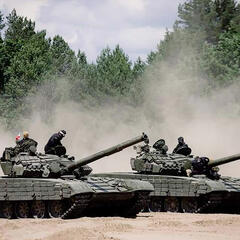 Polnische T-72 aus ehemals russischer Fertigung. (Foto: Mil.gov.ua; CC BY-SA 4.0)