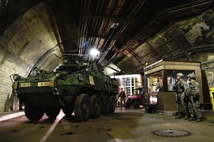 Die wichtigsten Mitglieder des United States Northern Command wurden in den USA in den Cheyenne Mountain Complex verlegt. (Foto: U.S. Air Force)