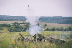 Scharfschießen eines schweren Granatwerfers. (Foto: Bundesheer/Daniel Trippolt)