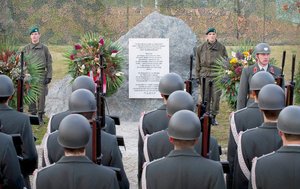 Gedenkveranstaltung zum Tag der Menschenrechte in der Belgier-Kaserne. (Foto: Bundesheer/Peter Lechner)