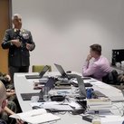 Brigadier Muhr, Militärkommandant von Oberösterreich, besuchte das Modul 2. (Foto: Bundesheer/Schiffl)