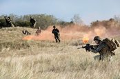 Bei einer Evakuierungsübung ... (Foto: Bundeswehr/Christian Thiel)