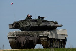 Ein polnischer „Leopard“ 2A5 während der SETC16 am Truppenübungsplatz Grafenwöhr. (Foto: U.S. Army/7th AJMTC, Emily Houdershieldt; CC BY-SA 2.0)