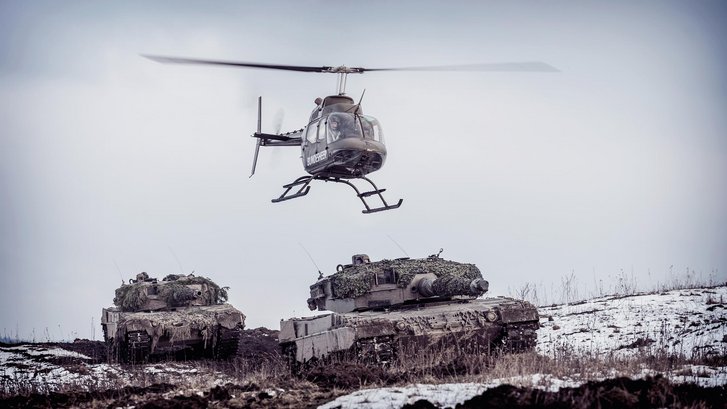 Um eine Schutzoperation erfolgreich führen zu können, müssen die Verbände des ÖBH ihr militärisches Handwerk, zu dem der Kampf der verbundenen Waffen zählt, auch in der Zukunft beherrschen. (Foto: HBF/Trippolt)