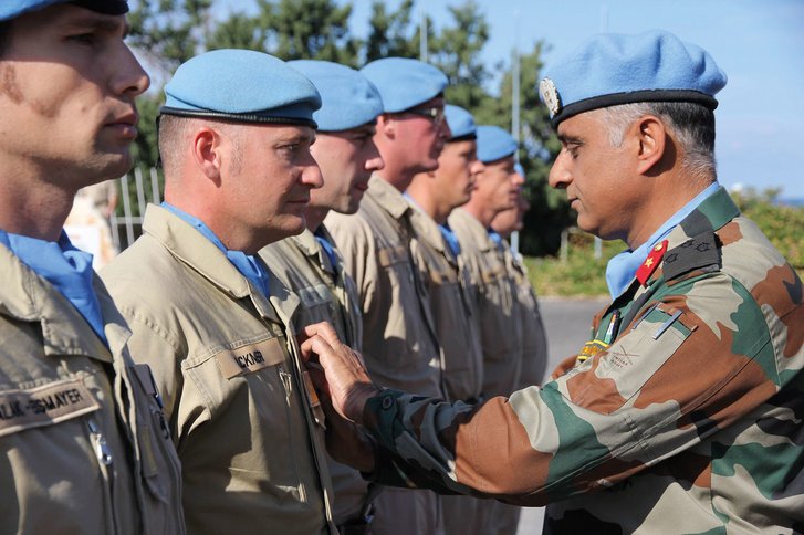 Mit Ehrenzeichen werden jene ausgezeichnet, die in besonderer Weise ihre Pflicht erfüllt haben. (Foto: Bundesheer/AUTCON UNIFIL 7)
