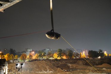 Bergung einer Fliegerbombe in Sarajewo. (Foto: Manuel Martinovic)