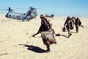 US-Marines während der Operation Desert Shield. (Foto: U. S. Air Force/ H. H. Deffner; gemeinfrei)