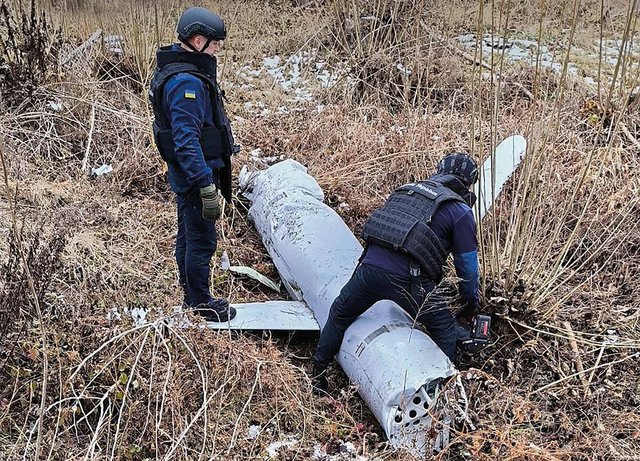 Überreste eines russischen Marschflugkörpers vom Typ Ch-55 bei Kiew im November 2024. (Foto: dsns.gov.ua; CC BY-SA 4.0)