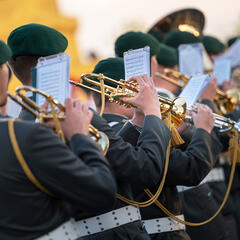 Beim Militärmusikfestival 2022 darf klassische Marschmusik nicht fehlen. (Foto: BMLV/Laura Heinschink)