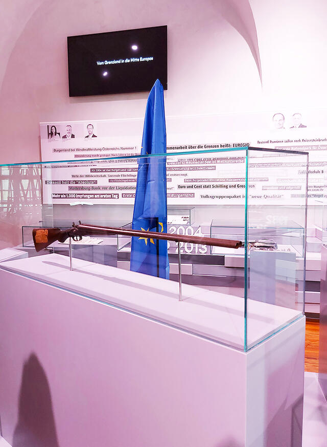 Die Waffe von Schattendorf. (Foto: RedTD/Gerold Keusch)