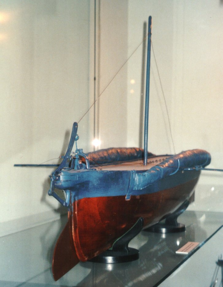 Modell des „Küstenretter“ (salvacoste) von Luppis im Heeresgeschichtlichen Museum, Wien. (Foto: HGM)