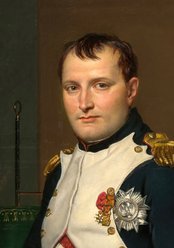 Napoleon Bonaparte. (Gemälde: Jacques-Louis David; gemeinfrei)