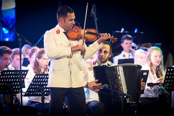 Die beiden Musiker Darko & Danijel Piller. (Foto: Bundesheer)