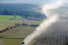 Eine Panzerkompanie auf der Panzerstraße. (Foto: Bundesheer/Friedrich Wiederstein)