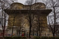 Der ehemalige Geschützturm im Arenbergpark. (Foto: Karri Kaas)