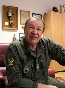 Der Leiter des Institutes für Kraftfahrwesen, Oberst Ing. Gutmann. (Foto: Keusch)