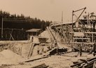 Die Baustelle im Jahr 1939. (Foto: Stadtarchiv St. Valentin) 