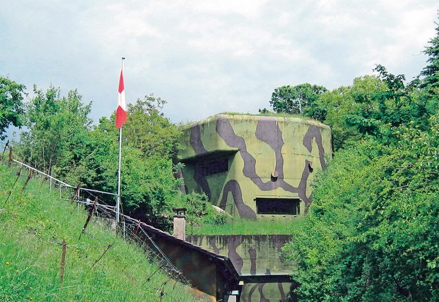 Über die Schweiz zieht sich ein verzweigtes System aus Verteidigungsanlagen. (Foto: Bunkerfunker R, CC bY-SA 3.0)