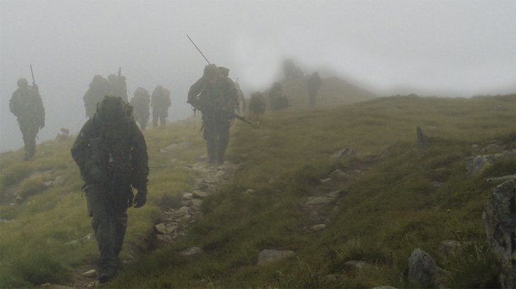 Gebirgsjäger auf der Seetaler Alpe. (Foto: Martin Fricker)