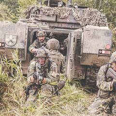 Panzergrenadiere müssen jedes Terrain beherrschen. (Foto: Bundesheer/Gerald Held)
