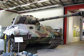 Der Panzer VI, auch Königstiger genannt. (Foto: M. Barthou)