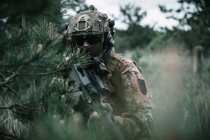 Spezialeinsatzkräfte müssen nicht nur Kampf-, sondern auch Überlebenstechniken beherrschen. (Foto: Nick Rainer/Bundesheer)